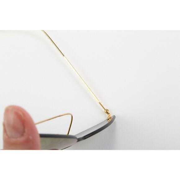 Illesteva Metal Frame Rainbow Mirror Sunglasses - Picture 10 of 11